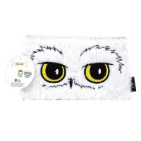 HARRY POTTER HEDWIG FLUFFY PENCIL CASE