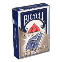 BICYCLE DOUBLE BACK BLUE