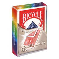 BICYCLE DOUBLE BACK RED